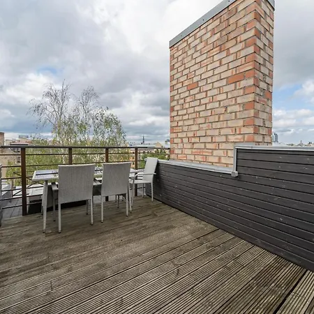 Premium 2-story Penthouse + Terrace Апартаменты Рига